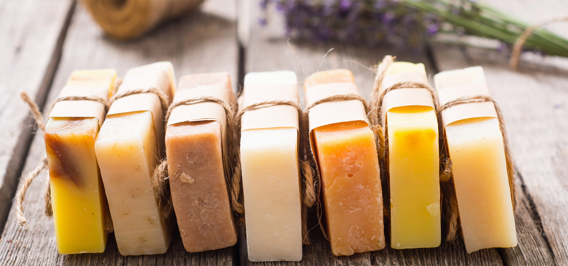 Soap Bars with Lavendar